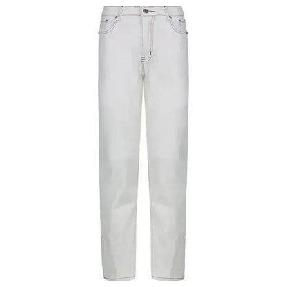 Street High Waist Slimming Denim Trousers Women - www.Shopthatapp.com