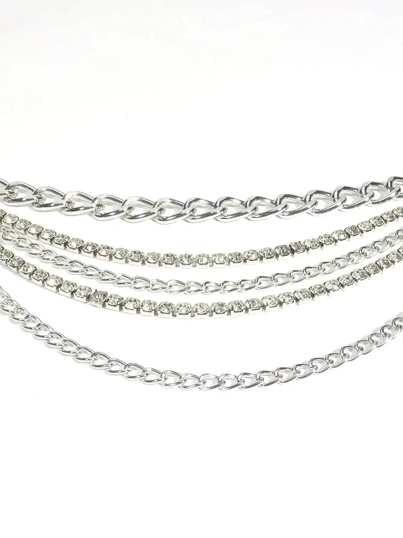 Summer Jewelry Hot Pants Chain Multilayer Chain Gold Fashion Jeans Hip Hop Punk Street Shooting Accessories Waist Chain Women - www.Shopthatapp.com