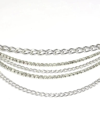 Summer Jewelry Hot Pants Chain Multilayer Chain Gold Fashion Jeans Hip Hop Punk Street Shooting Accessories Waist Chain Women - www.Shopthatapp.com