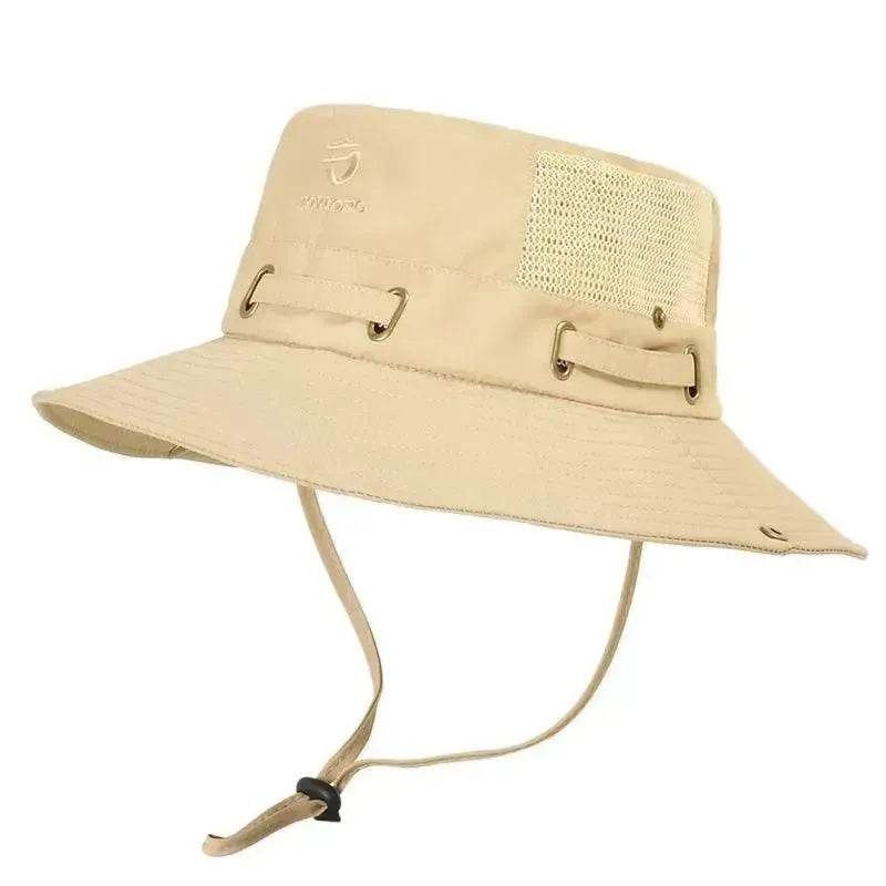 Summer Mesh Breathable Outdoor Fishing Mountaineering Sun Hat - www.Shopthatapp.com