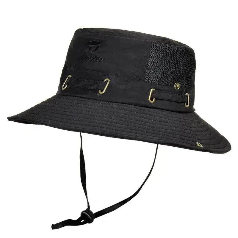 Summer Mesh Breathable Outdoor Fishing Mountaineering Sun Hat - www.Shopthatapp.com
