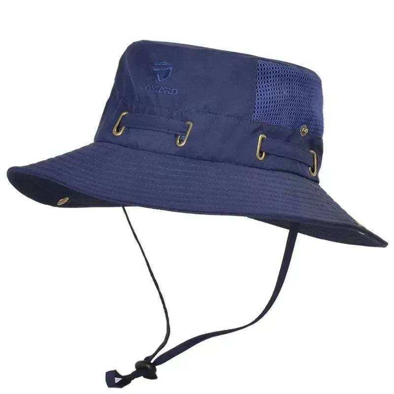 Summer Mesh Breathable Outdoor Fishing Mountaineering Sun Hat - www.Shopthatapp.com