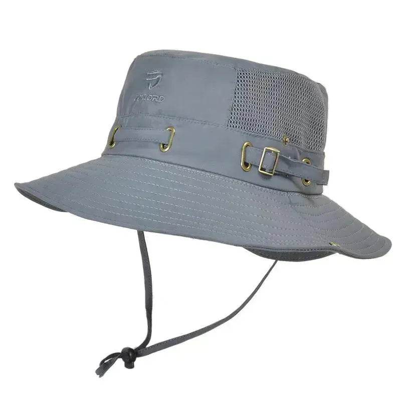 Summer Mesh Breathable Outdoor Fishing Mountaineering Sun Hat - www.Shopthatapp.com