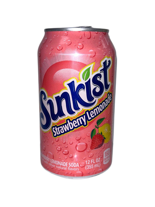 Sunkist Strawberry Lemonade Can 355ML - www.Shopthatapp.com