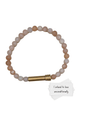 Bracelet d'intention en pierre de soleil