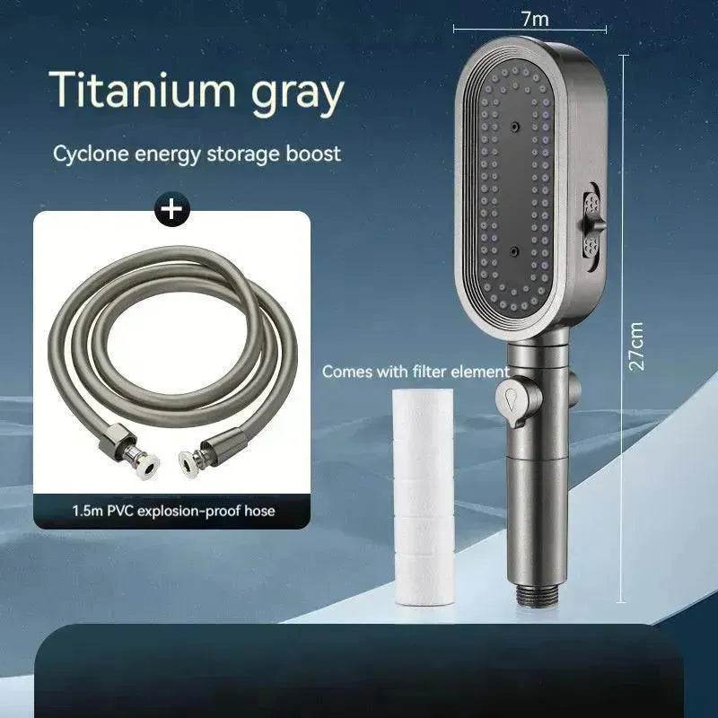 Supercharged Shower Head Nozzle Household - www.Shopthatapp.com