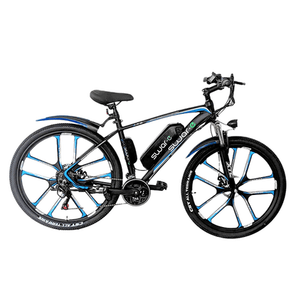 Swar-E Bike 2024 - Blue & Black (SB27-350) - www.Shopthatapp.com
