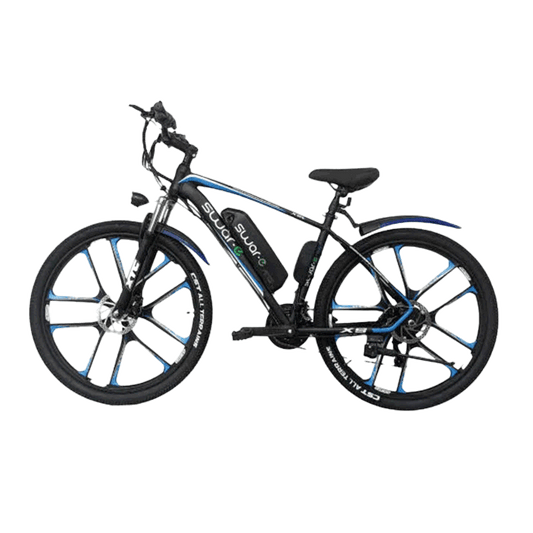 Swar-E Bike 2024 - Blue & Black (SB27-350) - www.Shopthatapp.com