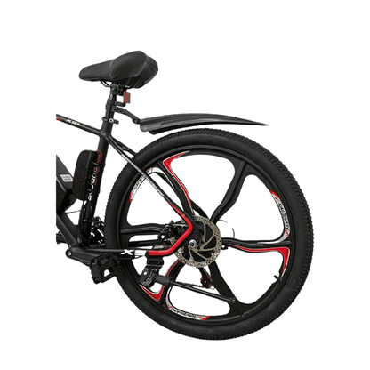 Swar-E Bike 2024 - Red & Black (SB26-350) - www.Shopthatapp.com