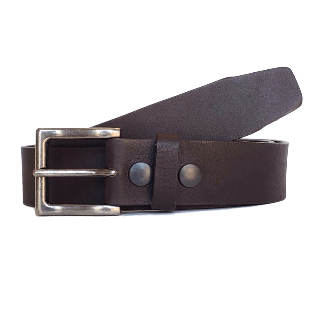 The Long Haul Belt - Classic Cognac 100% Real Leather Belt - www.Shopthatapp.com