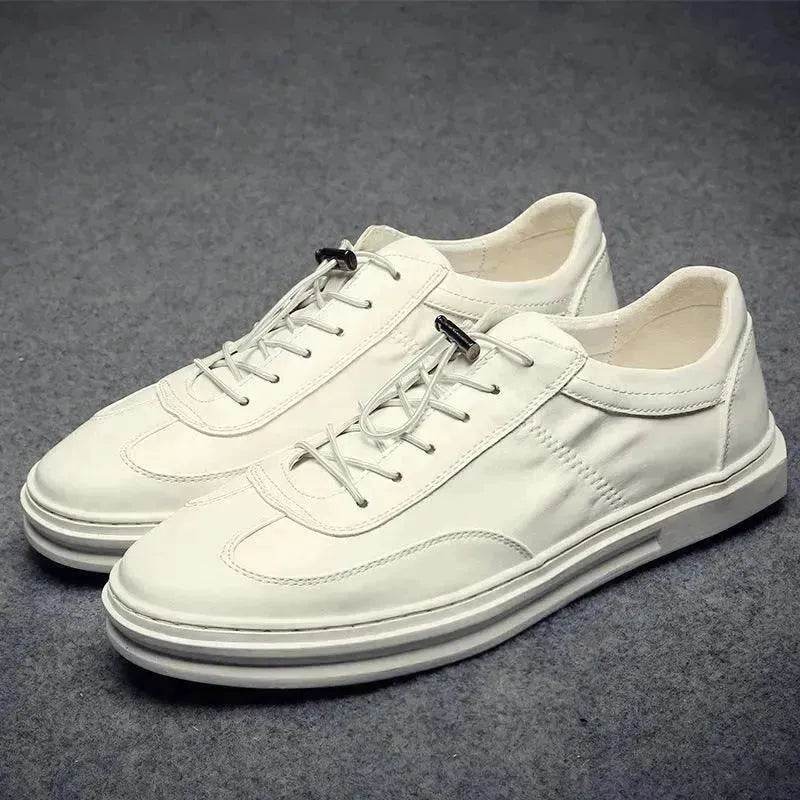 The new summer men's shoes shoes shoes all-match men casual white shoes shoes men's athletic shoes Le Fu - www.Shopthatapp.com