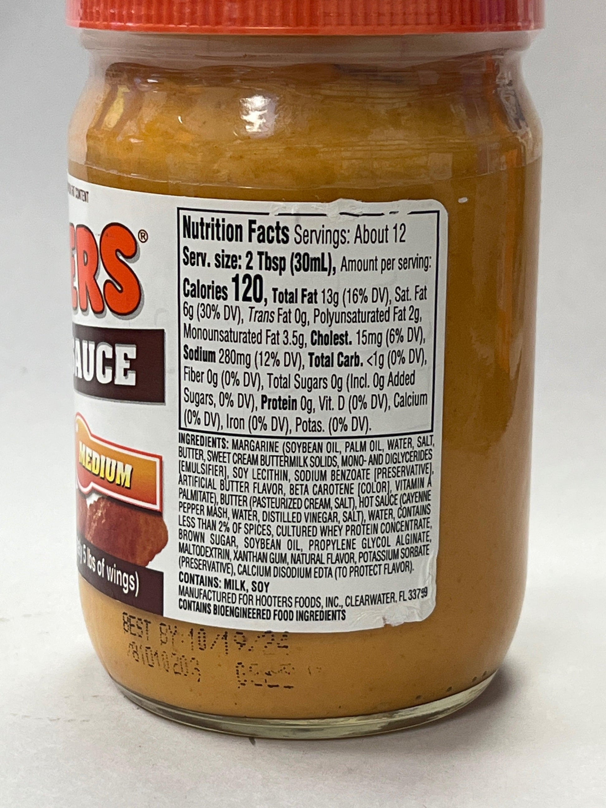 The Original Hooters Wing Sauce Medium 12OZ - www.Shopthatapp.com