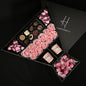 Lindt Lindor & Yankee Candle Signature Chocolate Bouquet With Pink Roses-Food and beverage-www.Shopthatapp.com-HamperWell