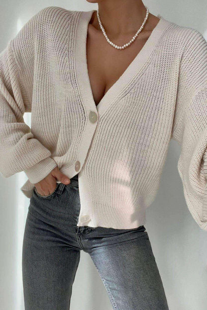 Thessaloniki Buttoned Cardigan - www.Shopthatapp.com
