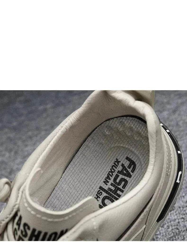 Thick Bottom Non-slip Wear-resistant Work Sneaker Shoes for  Men - www.Shopthatapp.com