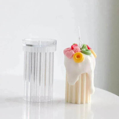 Threaded Acrylic Scented Candle DIY Mold - www.Shopthatapp.com
