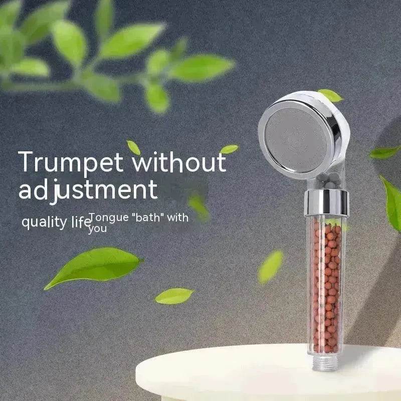 Three-speed Anion Supercharged Filtering Shower Head Nozzle - www.Shopthatapp.com