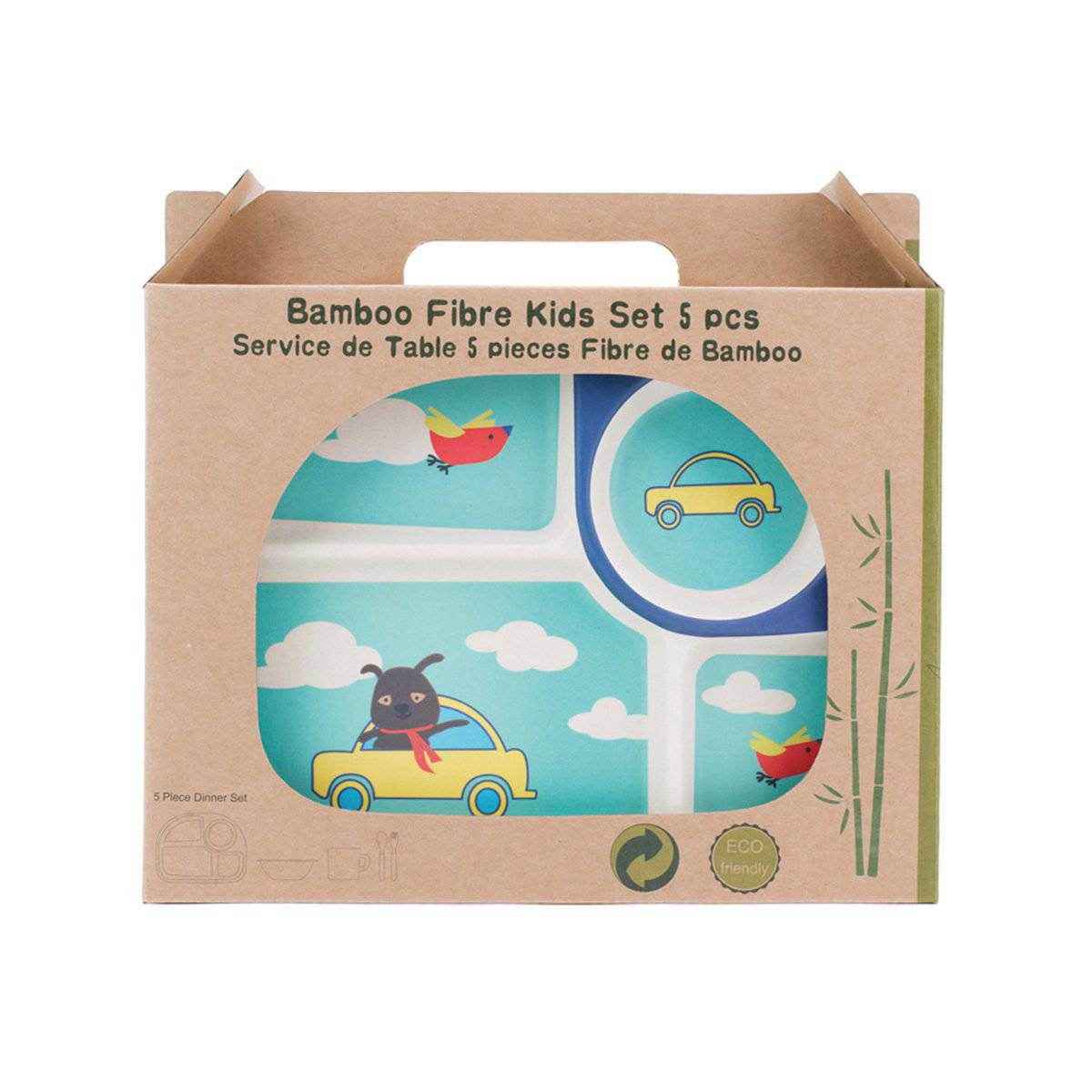 Peterson Housewares 5-Piece Toddler Dining Set - www.Shopthatapp.com