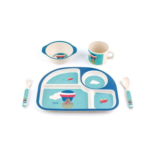Peterson Housewares Toddler Meal Time Set - Fun Dishware - Www.Shopthatapp.com