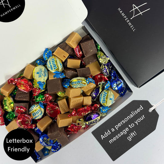 Toffee & Fudge Letterbox Gift Hamper-Food and beverage-www.Shopthatapp.com-HamperWell