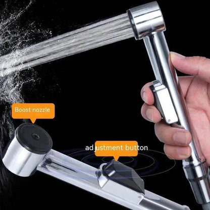 Toilet Spray Cleaner Plastic Electroplating Health Faucet Toilet Spray Gun - www.Shopthatapp.com