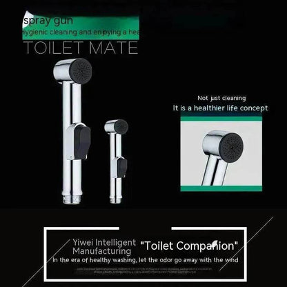 Toilet Spray Cleaner Plastic Electroplating Health Faucet Toilet Spray Gun - www.Shopthatapp.com