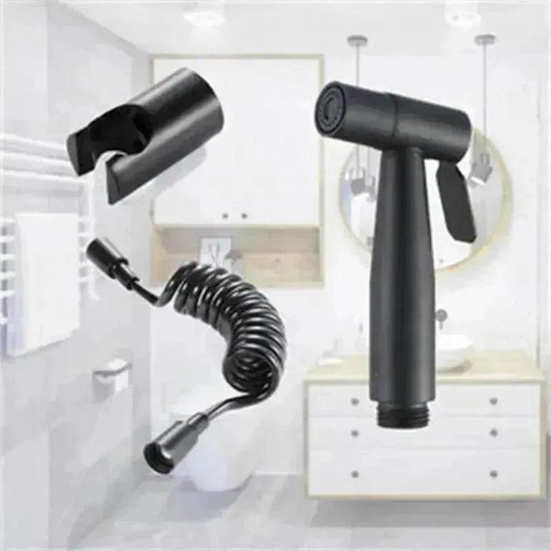 Toilet Spray Cleaner Stainless Steel Toilet Gun Set For Domestic Use - www.Shopthatapp.com