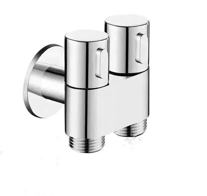 Toilet Spray Cleaner Toilet Booster Spray Gun Double Control Angle Valve Brass Faucet - www.Shopthatapp.com