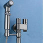 Toilet Spray Cleaner Toilet Booster Spray Gun Double Control Angle Valve Brass Faucet - www.Shopthatapp.com