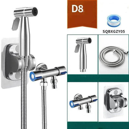 Toilet Spray Cleaner Toilet Water Companion Flusher Household High Pressure - www.Shopthatapp.com