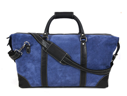 Tolredo Leather Canvas Duffel Bag - Camo Green - www.Shopthatapp.com