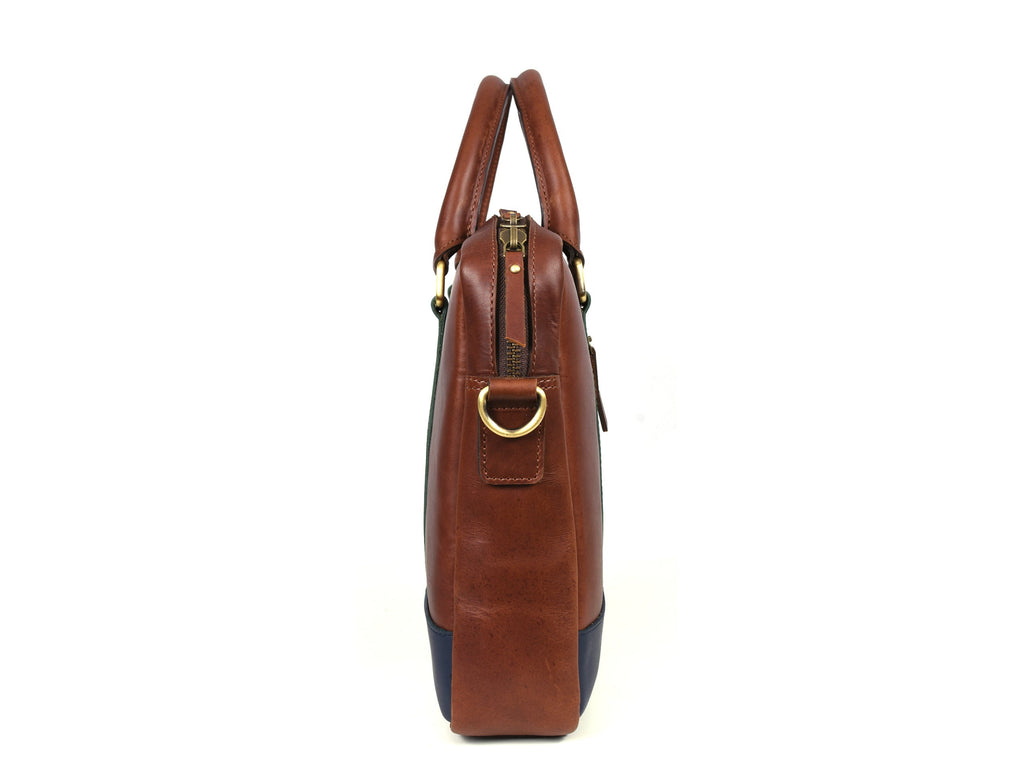 Tolredo Leather Leather Office Bag - Caramel Brown - www.Shopthatapp.com