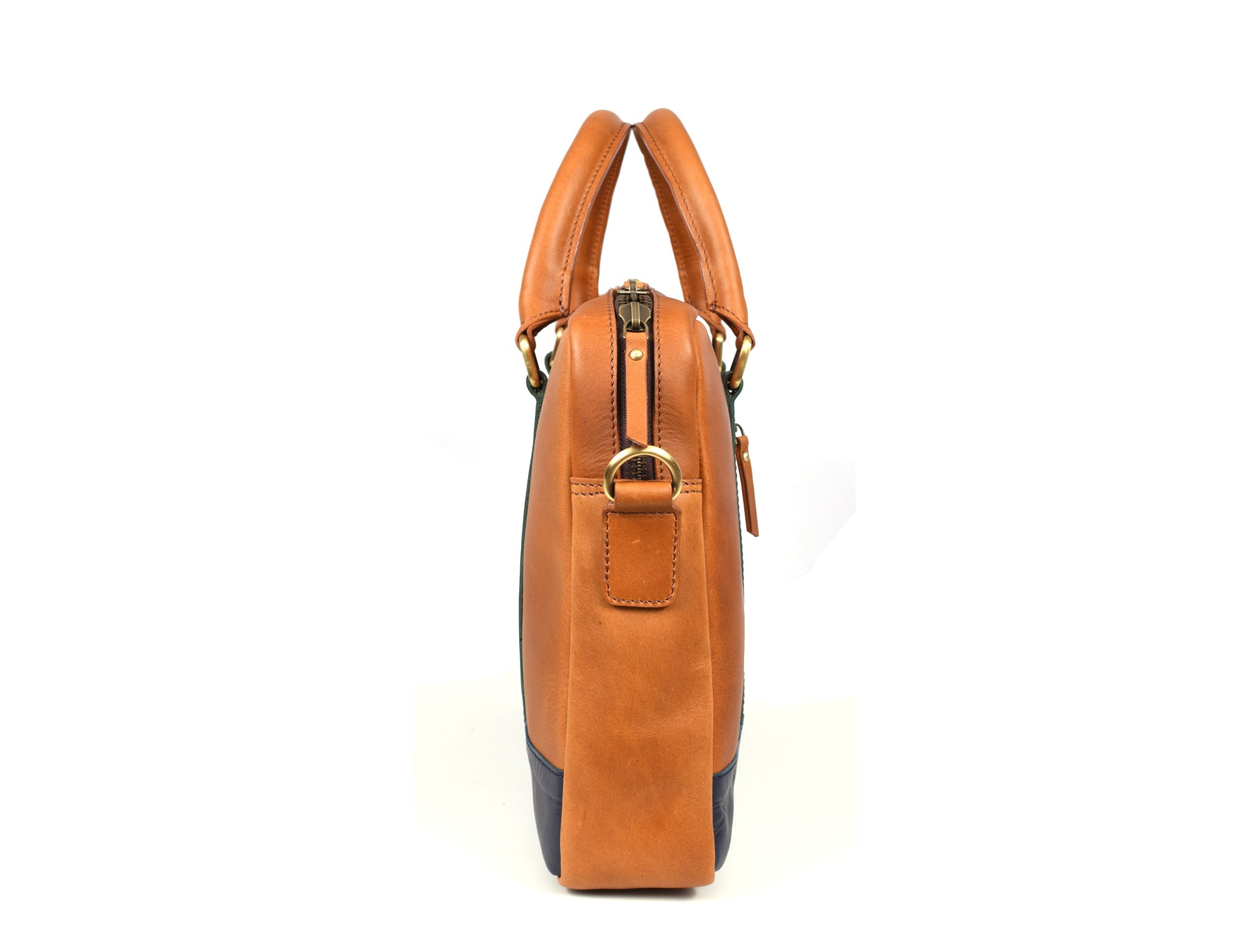 Tolredo Leather Leather Office Bag - Caramel Brown - www.Shopthatapp.com