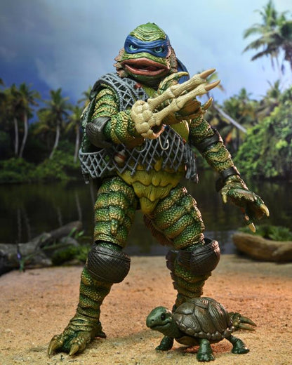 Universal Monsters x Teenage Mutant Ninja Turtles Ultimate Leonardo as The Creature - www.Shopthatapp.com