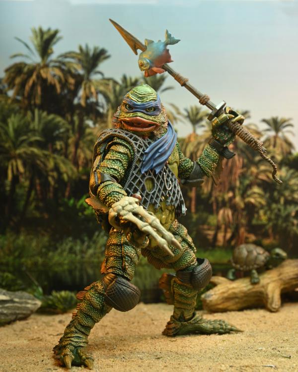 Universal Monsters x Teenage Mutant Ninja Turtles Ultimate Leonardo as The Creature - www.Shopthatapp.com