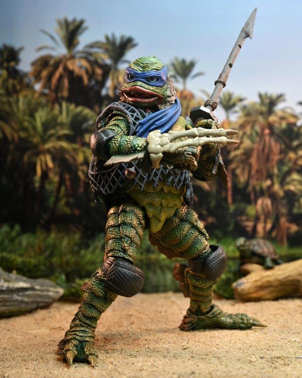Universal Monsters x Teenage Mutant Ninja Turtles Ultimate Leonardo as The Creature - www.Shopthatapp.com
