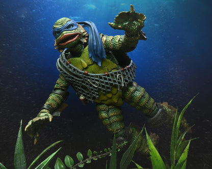 Universal Monsters x Teenage Mutant Ninja Turtles Ultimate Leonardo as The Creature - www.Shopthatapp.com