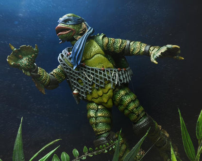 Universal Monsters x Teenage Mutant Ninja Turtles Ultimate Leonardo as The Creature - www.Shopthatapp.com