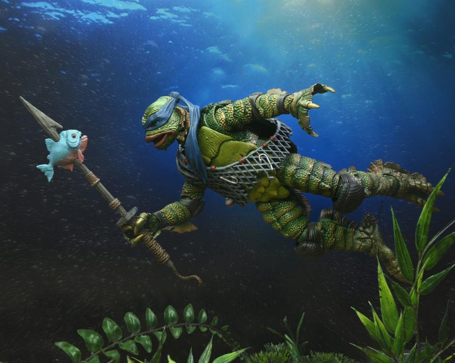 Universal Monsters x Teenage Mutant Ninja Turtles Ultimate Leonardo as The Creature - www.Shopthatapp.com