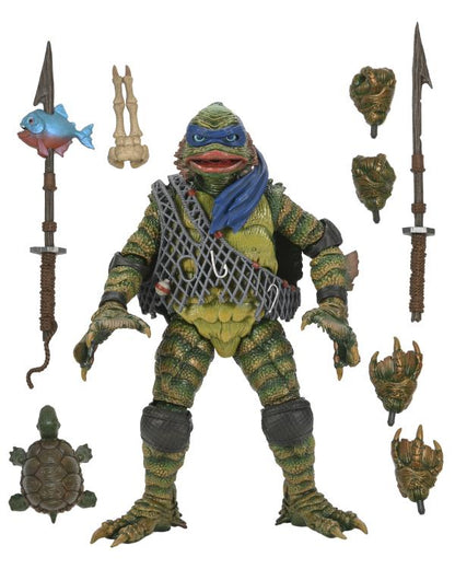 Universal Monsters x Teenage Mutant Ninja Turtles Ultimate Leonardo as The Creature - www.Shopthatapp.com