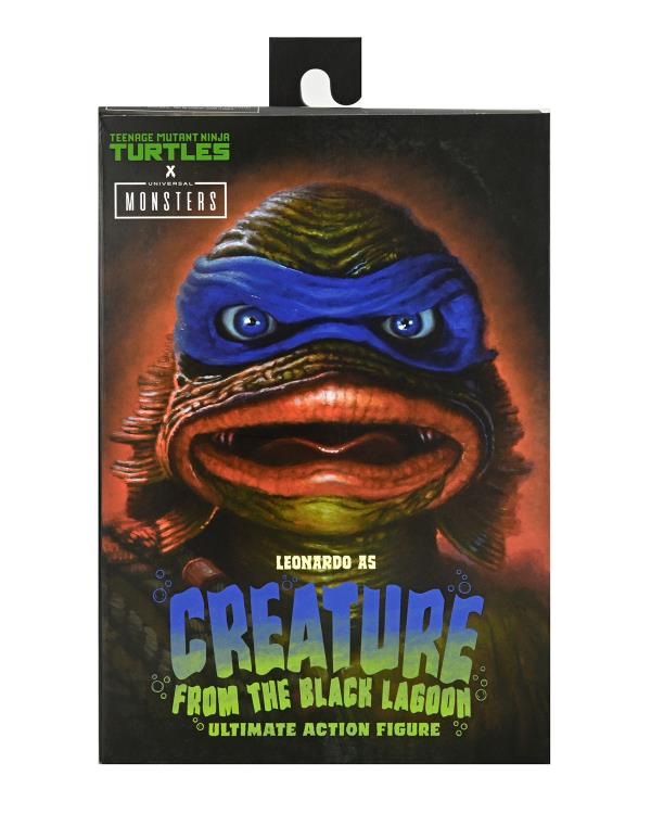 Universal Monsters x Teenage Mutant Ninja Turtles Ultimate Leonardo as The Creature - www.Shopthatapp.com