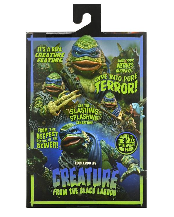 Universal Monsters x Teenage Mutant Ninja Turtles Ultimate Leonardo as The Creature - www.Shopthatapp.com