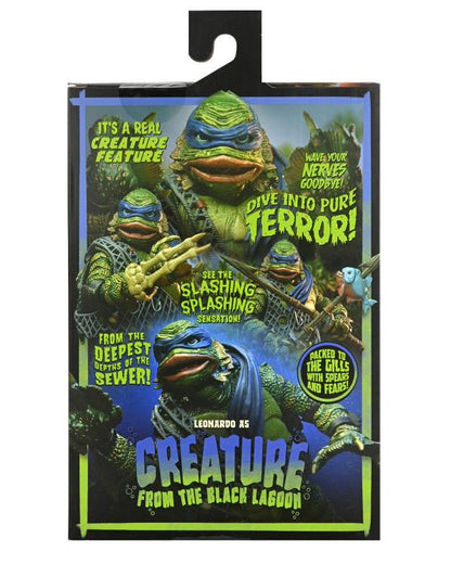 Universal Monsters x Teenage Mutant Ninja Turtles Ultimate Leonardo as The Creature - www.Shopthatapp.com