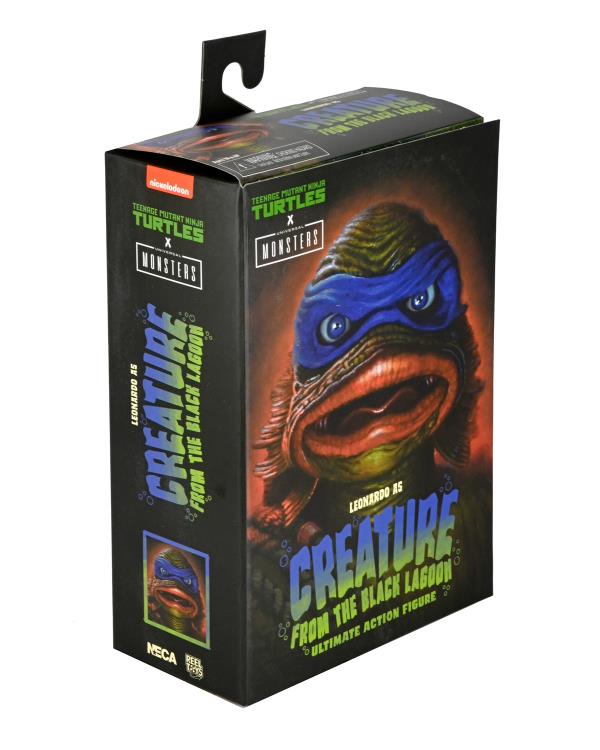 Universal Monsters x Teenage Mutant Ninja Turtles Ultimate Leonardo as The Creature - www.Shopthatapp.com