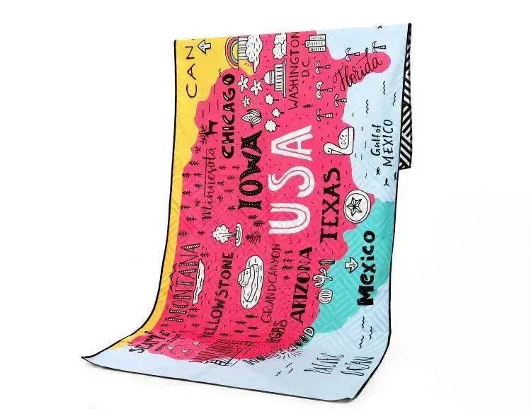 Travel Outdoor Sports Towel Beach Towel - www.Shopthatapp.com