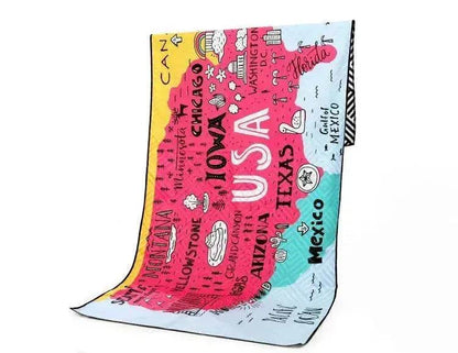 Travel Outdoor Sports Towel Beach Towel - www.Shopthatapp.com