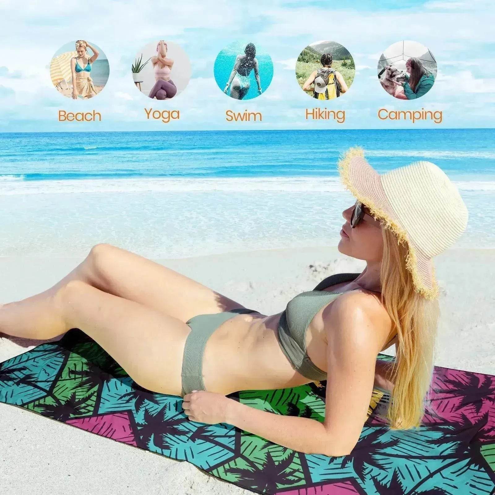 Travel Outdoor Sports Towel Beach Towel - www.Shopthatapp.com