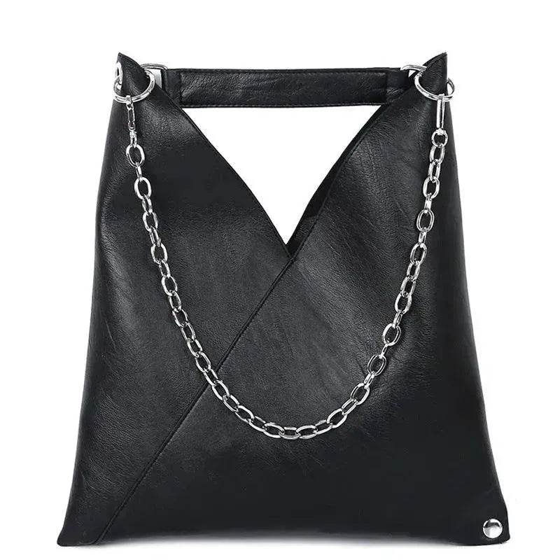 Trendy Casual Pleated Chain Zipper Women Handbag - www.Shopthatapp.com