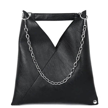 Trendy Casual Pleated Chain Zipper Women Handbag - www.Shopthatapp.com