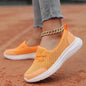 Trendy Lace-up Mesh Sneakers Fashion Sports Shoes Women Solid Cozy Flats Shoes sneakers for women - www.Shopthatapp.com